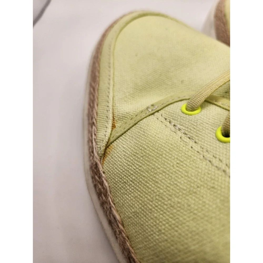 VIONIC Jovie Citrine Canvas Low Top Sneakers Womens‎ Size 9.5